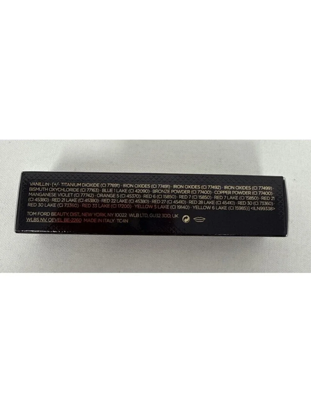 Tom Ford Liquid Lip Luxe Matte #122 Smitten Lipstick Make Up NIB CJ 200
